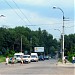 Public transport stop in Chişinău city