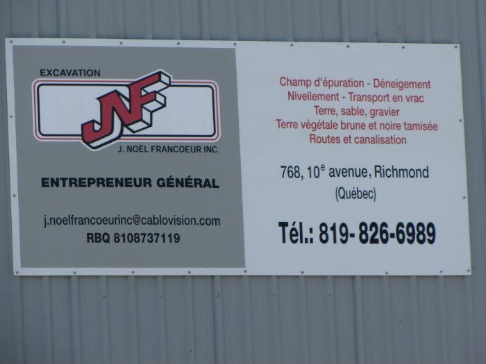Excavation J. Noël Francoeur Inc Richmond