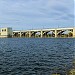 Glenmore Dam in Calgary, Alberta city