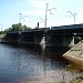 Железнодорожный мост через реку Огре в городе Огре