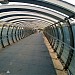 Реконструируемый пешеходный мост на станции Лосиноостровская через пути Ярославского направления Московской железной дороги
