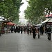 Las Ramblas en la ciudad de Barcelona