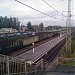 Пешеходный  переход над путями в городе Мга