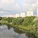 Яблоневый сад в городе Москва