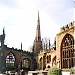 Ruins of Coventry Cathedral in Coventry city