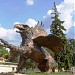 Griffin statue