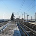 Oleksandrivka railway platform in Luhansk city