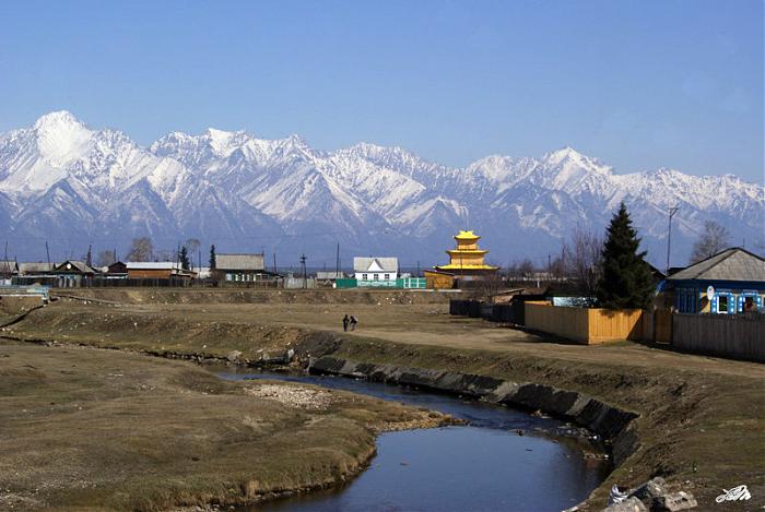 Тункинская Долина село Кырен