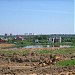 Пруд в городе Сколково