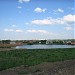 Пруд в городе Сколково