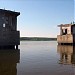 Затопленные разгрузочные платформы элеваторов в городе Ярославль