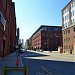 Historic Boston Wharf District in Boston, Massachusetts city