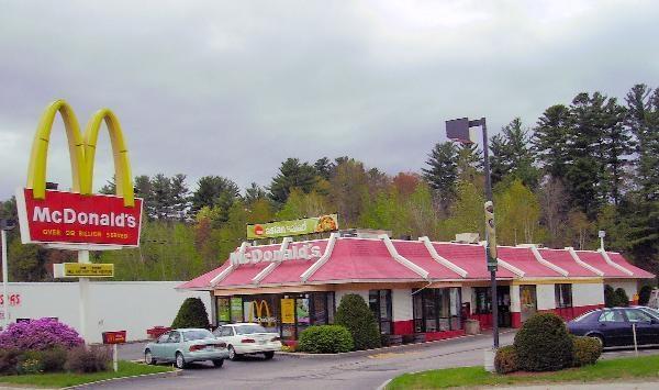 McDonalds Littleton New Hampshire Meadow Street (US Route 302/NH