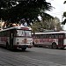 Trolleybus station in Alushta city