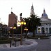 Plaza 1º de Mayo en la ciudad de Paraná