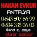 HAKAN SPOT - ANTALYA (tr) in Antalya Metropolitan Municipality city