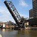 Former Chicago & Northwestern Bascule Railroad Bridge in Chicago, Illinois city