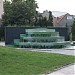 Hero's Square in Miskolc city