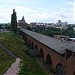 Стена между Тайницкой и Северной башнями в городе Нижний Новгород