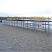 Платный пляж в городе Волжский