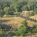 Руины ангара для самолётов в городе Мариуполь