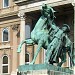 Horse Tamer in Budapest city