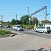 Регулируемый железнодорожный переезд в городе Гатчина