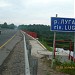 Brige across river Luga