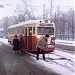Трамвайный треугольник на площади Борьбы в городе Москва
