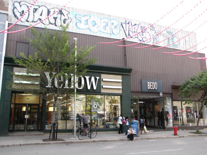 yellow magasin de chaussures