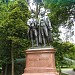 Goethe & Schiller statues in San Francisco, California city