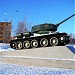 Танк T-34-85 в городе Братск