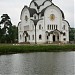 Пруд при храме в городе Красногорск