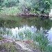 Красное озеро в городе Заречный