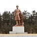 Bronze statue of Kim Jong Suk