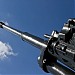 100-мм зенитное орудие КС-19 в городе Могилёв