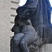 Statue of Rabbi Löw in Prague city