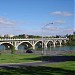 University Bridge in Saskatoon city