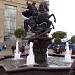 Фонтан со скульптурной композицией «Георгий Победоносец» в городе Москва