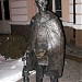 Скульптура железнодорожника в городе Могилёв