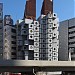 Nakagin Capsule Tower  in Tokyo city