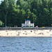 Центральный пляж в городе Чебоксары