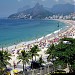 Praia do Arpoador na Rio de Janeiro city