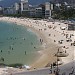 Praia do Arpoador na Rio de Janeiro city