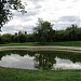 Пруд на территории Дьяковского яблоневого сада в городе Москва