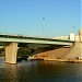 Новый Ленинградский мост через канал им. Москвы (в центр) в городе Москва