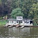 Остатки заброшенной станции МЧС на Химкинском водохранилище в городе Москва