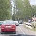 Железнодорожный переезд (ru) in Chernogolovka city