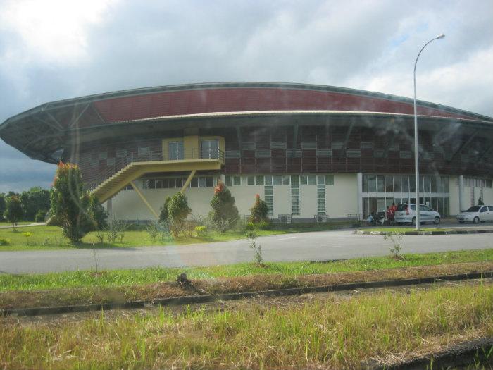 Samarahan stadium tertutup kota COVID
