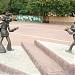 Скульптурная композиция «Ну, погоди!» в городе Раменское